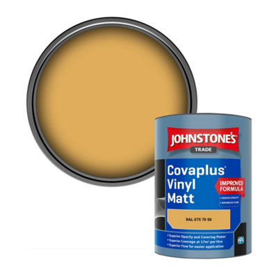 B&Q -  Covaplus Vinyl Matt Walls & Ceilings Emulsion Paint (Ral 075 70 50) 1L