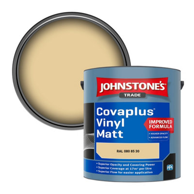 B&Q -  Covaplus Vinyl Matt Walls & Ceilings Emulsion Paint (Ral 080 85 30) 2.5L