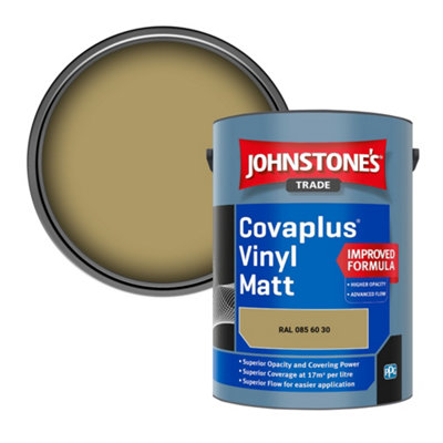 B&Q -  Covaplus Vinyl Matt Walls & Ceilings Emulsion Paint (Ral 085 60 30) 5L