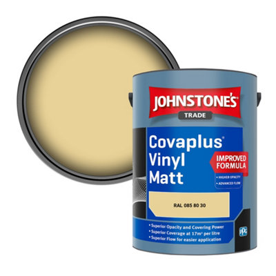 B&Q -  Covaplus Vinyl Matt Walls & Ceilings Emulsion Paint (Ral 085 80 30) 5L