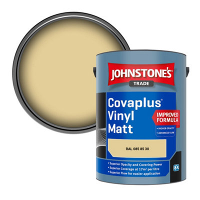 B&Q -  Covaplus Vinyl Matt Walls & Ceilings Emulsion Paint (Ral 085 85 30) 5L