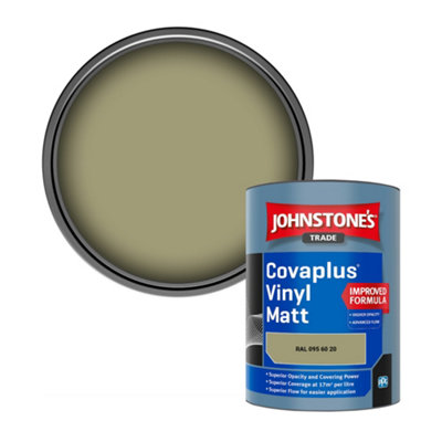 B&Q -  Covaplus Vinyl Matt Walls & Ceilings Emulsion Paint (Ral 095 60 20) 1L