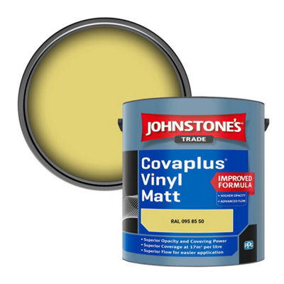 B&Q -  Covaplus Vinyl Matt Walls & Ceilings Emulsion Paint (Ral 095 85 50) 2.5L