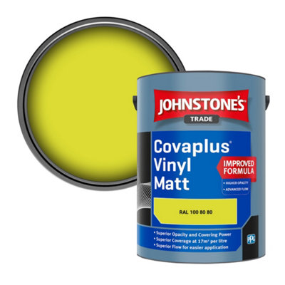 B&Q -  Covaplus Vinyl Matt Walls & Ceilings Emulsion Paint (Ral 100 80 80) 5L