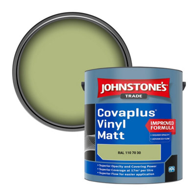 B&Q -  Covaplus Vinyl Matt Walls & Ceilings Emulsion Paint (Ral 110 70 30) 2.5L