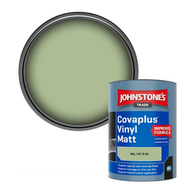 B&Q -  Covaplus Vinyl Matt Walls & Ceilings Emulsion Paint (Ral 120 70 20) 1L
