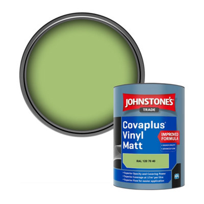B&Q -  Covaplus Vinyl Matt Walls & Ceilings Emulsion Paint (Ral 120 70 40) 1L