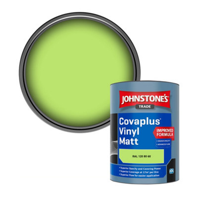 B&Q -  Covaplus Vinyl Matt Walls & Ceilings Emulsion Paint (Ral 120 80 60) 1L