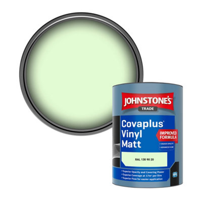 B&Q -  Covaplus Vinyl Matt Walls & Ceilings Emulsion Paint (Ral 130 90 20) 1L