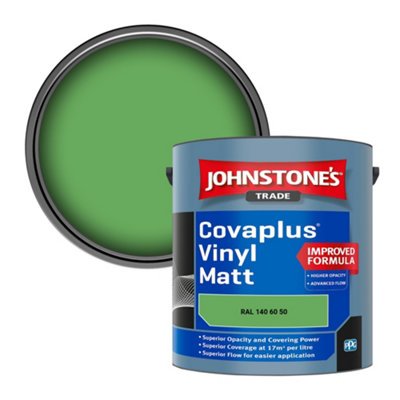 B&Q -  Covaplus Vinyl Matt Walls & Ceilings Emulsion Paint (Ral 140 60 50) 2.5L