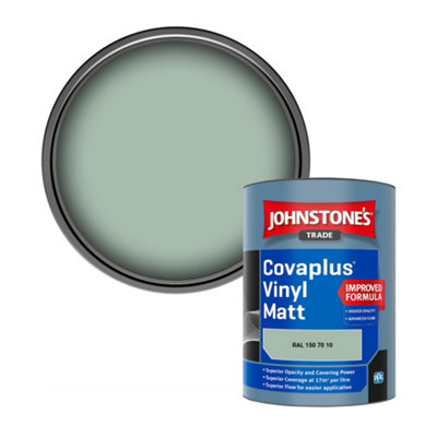 B&Q -  Covaplus Vinyl Matt Walls & Ceilings Emulsion Paint (Ral 150 70 10) 1L