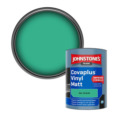 B&Q -  Covaplus Vinyl Matt Walls & Ceilings Emulsion Paint (Ral 170 60 50) 1L