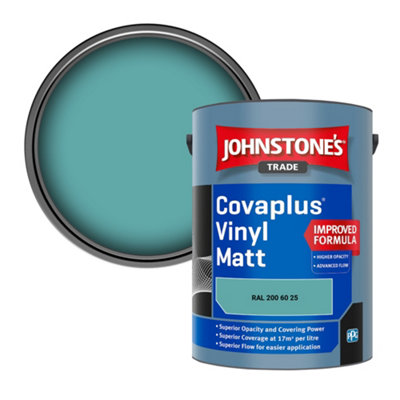 B&Q -  Covaplus Vinyl Matt Walls & Ceilings Emulsion Paint (Ral 200 60 25) 5L
