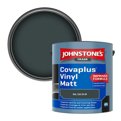 B&Q -  Covaplus Vinyl Matt Walls & Ceilings Emulsion Paint (Ral 220 20 05) 2.5L