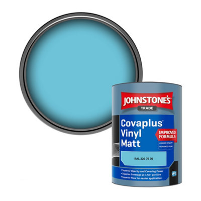 B&Q -  Covaplus Vinyl Matt Walls & Ceilings Emulsion Paint (Ral 220 70 30) 1L