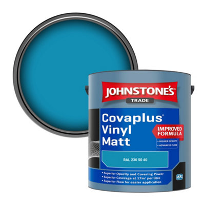 B&Q -  Covaplus Vinyl Matt Walls & Ceilings Emulsion Paint (Ral 230 50 40) 2.5L