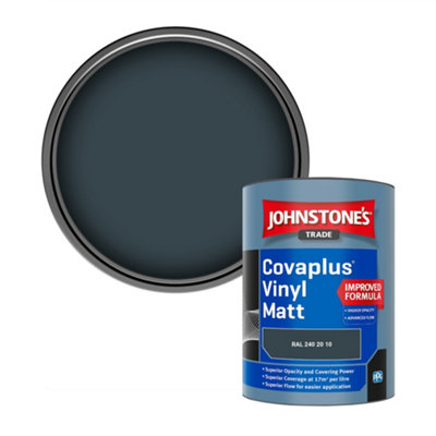 B&Q -  Covaplus Vinyl Matt Walls & Ceilings Emulsion Paint (Ral 240 20 10) 1L