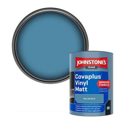 B&Q -  Covaplus Vinyl Matt Walls & Ceilings Emulsion Paint (Ral 240 50 25) 1L