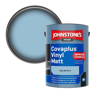 B&Q -  Covaplus Vinyl Matt Walls & Ceilings Emulsion Paint (Ral 240 70 15) 5L
