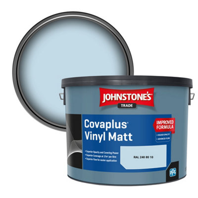 B&Q -  Covaplus Vinyl Matt Walls & Ceilings Emulsion Paint (Ral 240 80 10) 10L