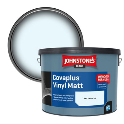 B&Q -  Covaplus Vinyl Matt Walls & Ceilings Emulsion Paint (Ral 240 90 05) 10L