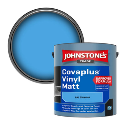B&Q -  Covaplus Vinyl Matt Walls & Ceilings Emulsion Paint (Ral 250 60 40) 2.5L