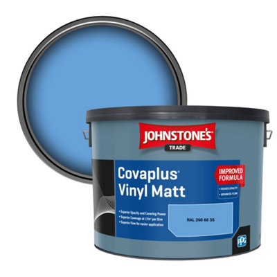 B&Q -  Covaplus Vinyl Matt Walls & Ceilings Emulsion Paint (Ral 260 60 35) 10L