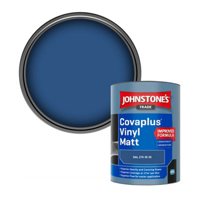B&Q -  Covaplus Vinyl Matt Walls & Ceilings Emulsion Paint (Ral 270 30 35) 1L