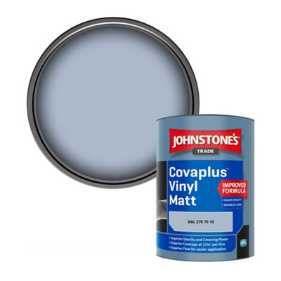 B&Q -  Covaplus Vinyl Matt Walls & Ceilings Emulsion Paint (Ral 270 70 10) 1L