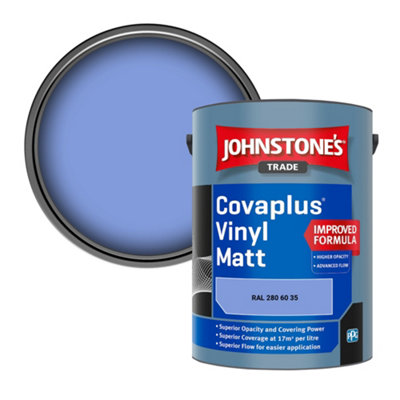 B&Q -  Covaplus Vinyl Matt Walls & Ceilings Emulsion Paint (Ral 280 60 35) 5L