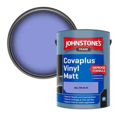 B&Q -  Covaplus Vinyl Matt Walls & Ceilings Emulsion Paint (Ral 290 60 35) 5L