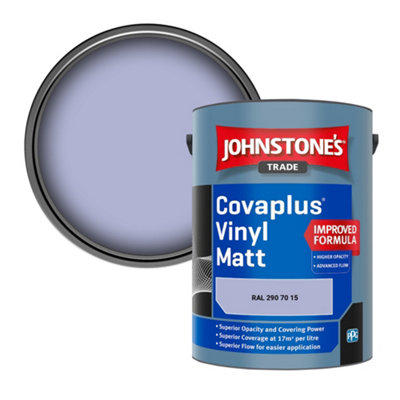 B&Q -  Covaplus Vinyl Matt Walls & Ceilings Emulsion Paint (Ral 290 70 15) 5L