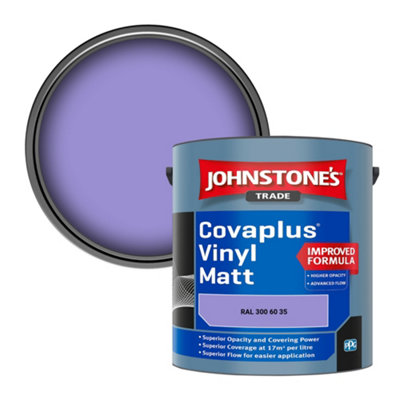 B&Q -  Covaplus Vinyl Matt Walls & Ceilings Emulsion Paint (Ral 300 60 35) 2.5L