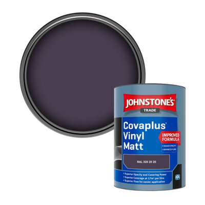 B&Q -  Covaplus Vinyl Matt Walls & Ceilings Emulsion Paint (Ral 320 20 20) 1L