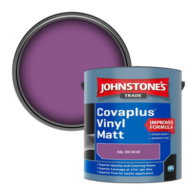 B&Q -  Covaplus Vinyl Matt Walls & Ceilings Emulsion Paint (Ral 330 40 45) 2.5L