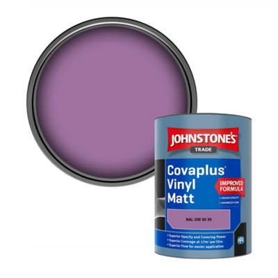 B&Q -  Covaplus Vinyl Matt Walls & Ceilings Emulsion Paint (Ral 330 50 35) 1L