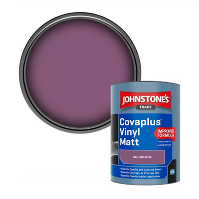 B&Q -  Covaplus Vinyl Matt Walls & Ceilings Emulsion Paint (Ral 340 40 30) 1L