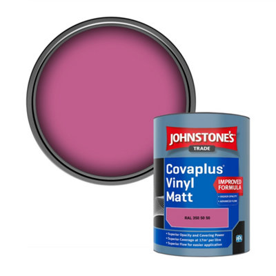 B&Q -  Covaplus Vinyl Matt Walls & Ceilings Emulsion Paint (Ral 350 50 50) 1L