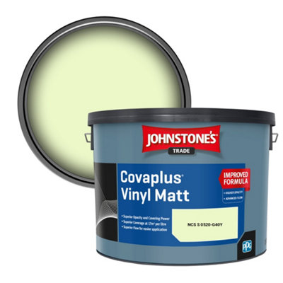 B&Q -  Covaplus Vinyl Matt Walls & Ceilings Emulsion Paint (Ncs S 0520-G40Y) 10L