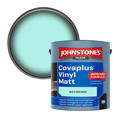 B&Q -  Covaplus Vinyl Matt Walls & Ceilings Emulsion Paint (Ncs S 0530-B60G) 2.5L