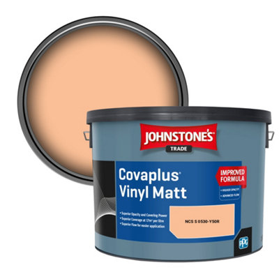B&Q -  Covaplus Vinyl Matt Walls & Ceilings Emulsion Paint (Ncs S 0530-Y50R) 10L