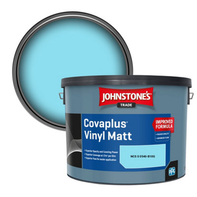 B&Q -  Covaplus Vinyl Matt Walls & Ceilings Emulsion Paint (Ncs S 0540-B10G) 10L