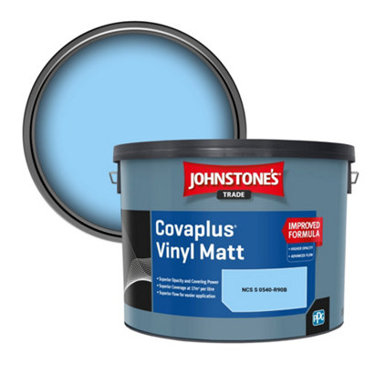 B&Q -  Covaplus Vinyl Matt Walls & Ceilings Emulsion Paint (Ncs S 0540-R90B) 10L