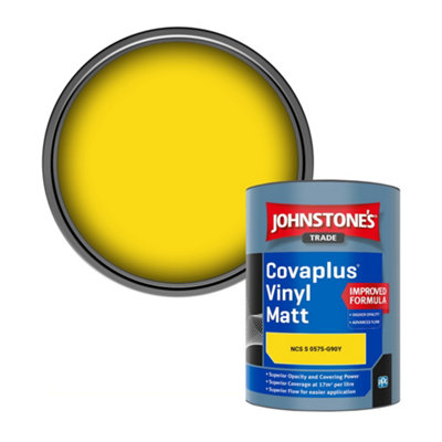 B&Q -  Covaplus Vinyl Matt Walls & Ceilings Emulsion Paint (Ncs S 0575-G90Y) 1L