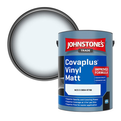 B&Q -  Covaplus Vinyl Matt Walls & Ceilings Emulsion Paint (Ncs S 0804-R70B) 5L