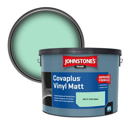 B&Q -  Covaplus Vinyl Matt Walls & Ceilings Emulsion Paint (Ncs S 1030-B90G) 10L