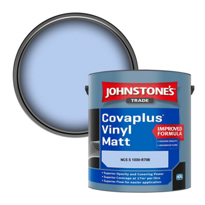 B&Q -  Covaplus Vinyl Matt Walls & Ceilings Emulsion Paint (Ncs S 1030-R70B) 2.5L