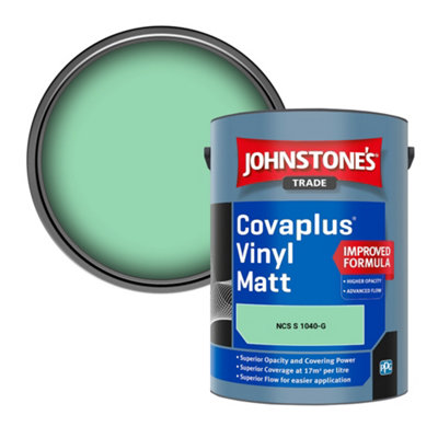 B&Q -  Covaplus Vinyl Matt Walls & Ceilings Emulsion Paint (Ncs S 1040-G) 5L
