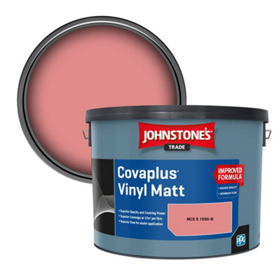 B&Q -  Covaplus Vinyl Matt Walls & Ceilings Emulsion Paint (Ncs S 1050-R) 10L