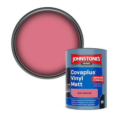 B&Q -  Covaplus Vinyl Matt Walls & Ceilings Emulsion Paint (Ncs S 1060-R10B) 1L